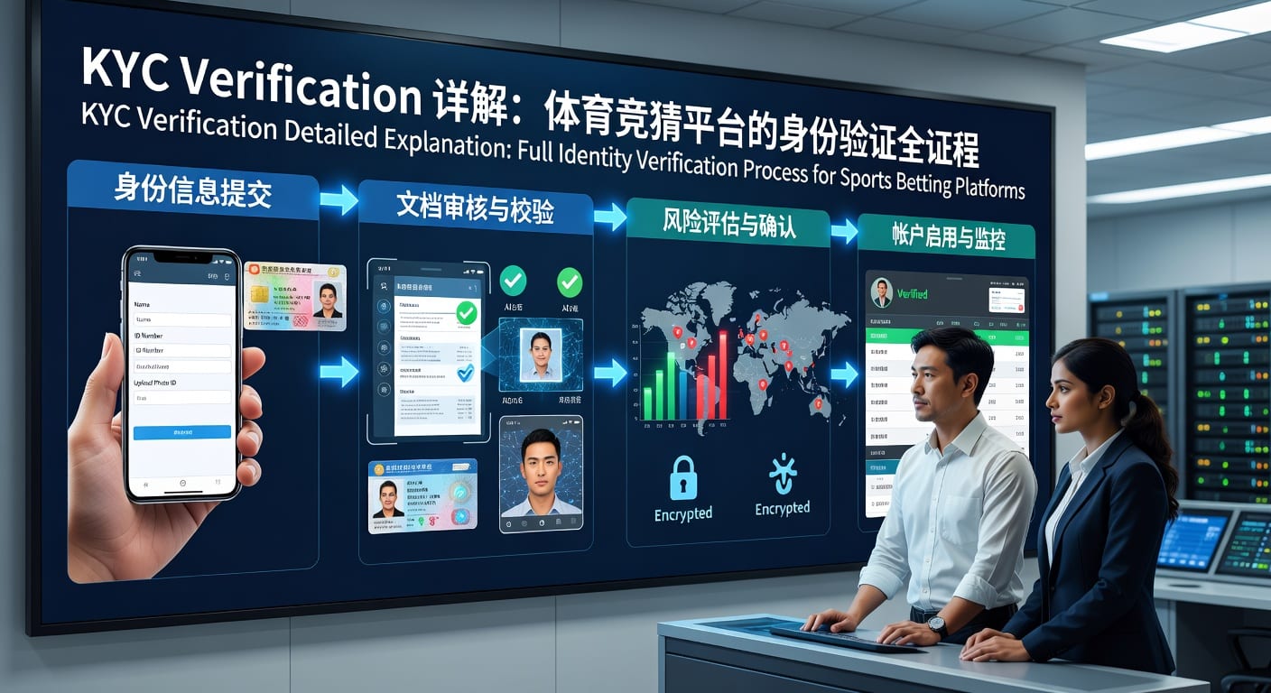 KYC verification 体育开户注册风控要点