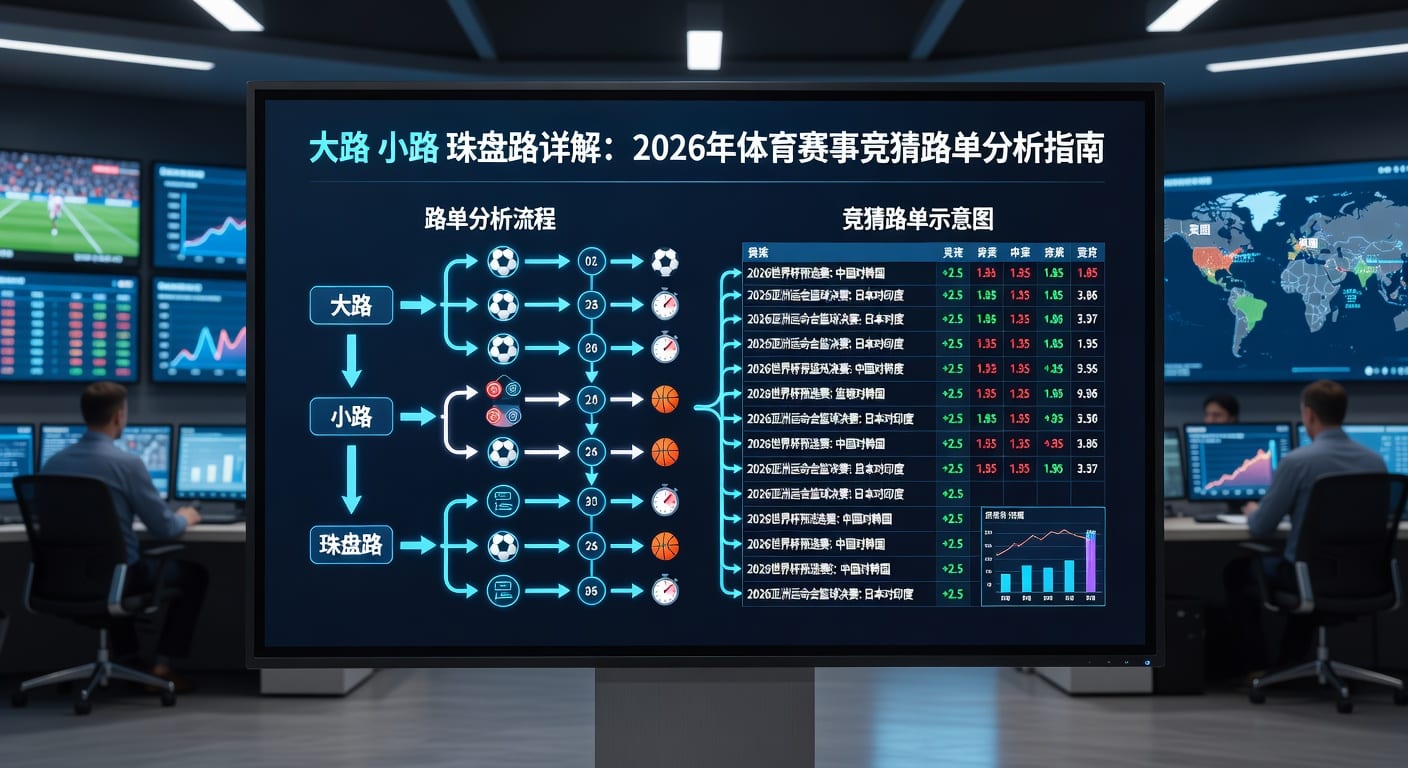 大路 小路 珠盘路走势解读与投注技巧