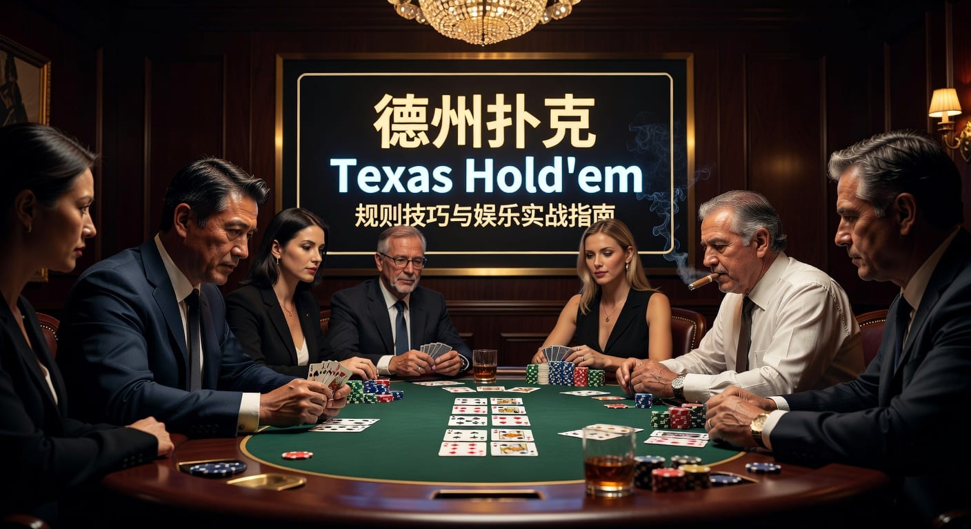德州扑克 texas hold'em 入门策略与实战判断