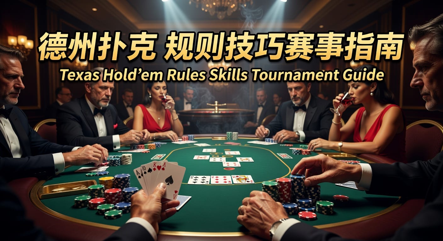 德州扑克实战入门与进阶：规则牌力判断