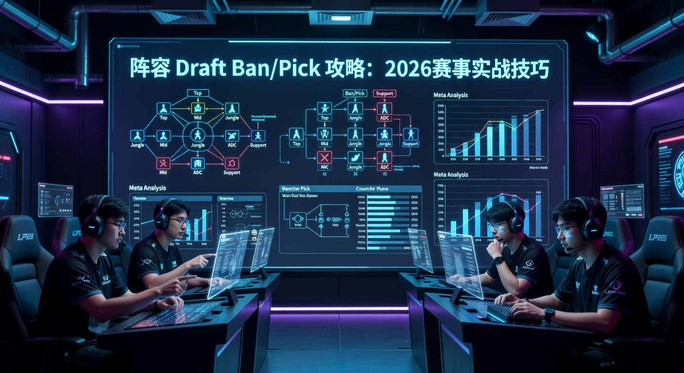 阵容 Draft Ban/Pick 实战解析：选人禁用与赛前思路