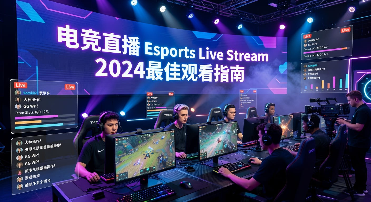 电竞直播 Esports Live Stream 观看指南与平台选择
