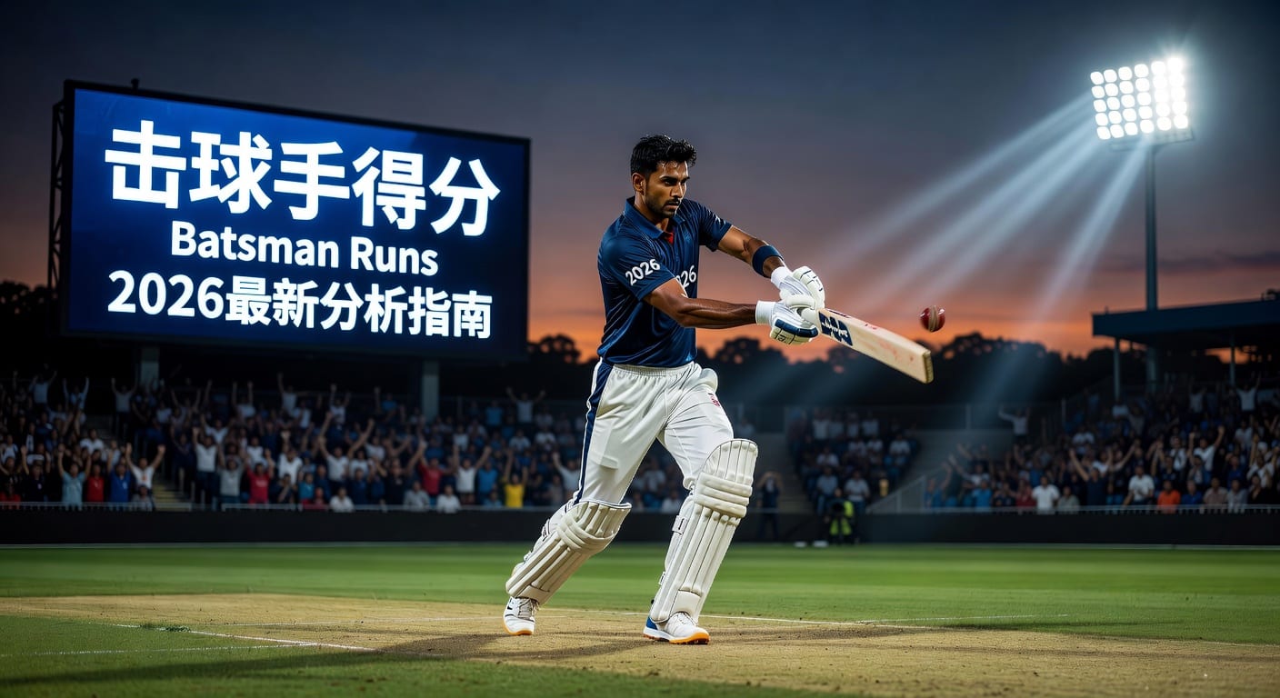击球手得分 Batsman Runs：2026年读分实战指南