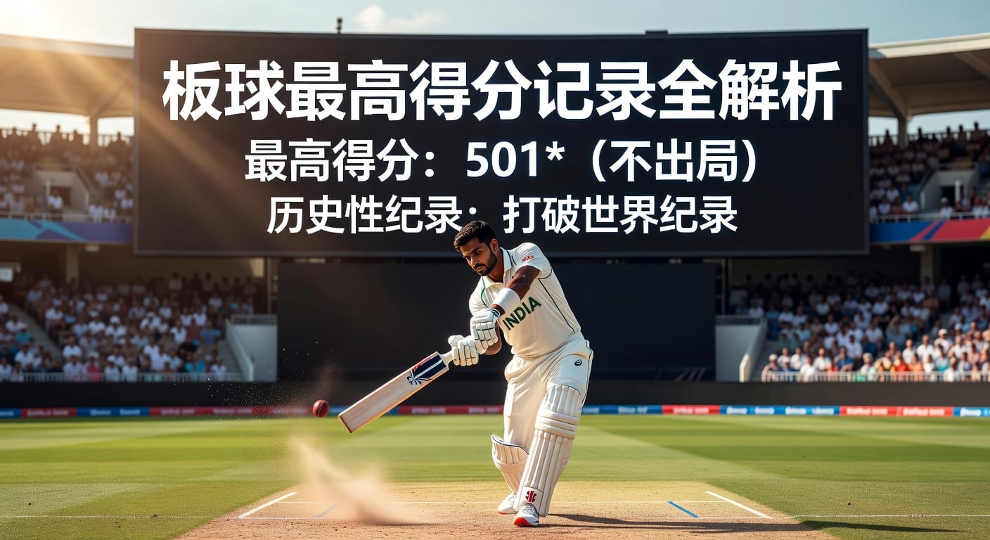 板球最高得分 Highest Score｜2026年纪录与排名解读
