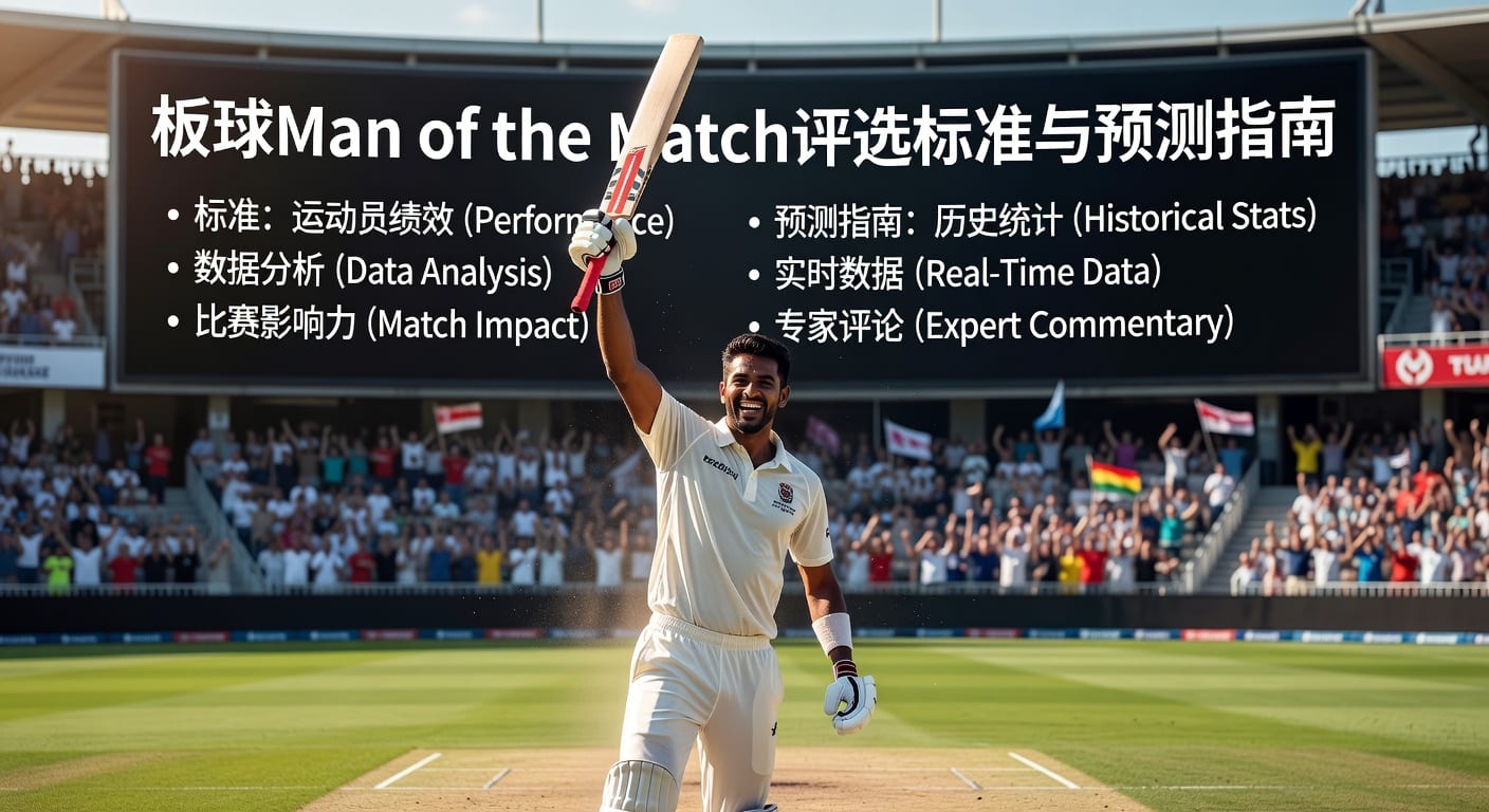 板球Man of the Match：评选逻辑与投注技巧分析