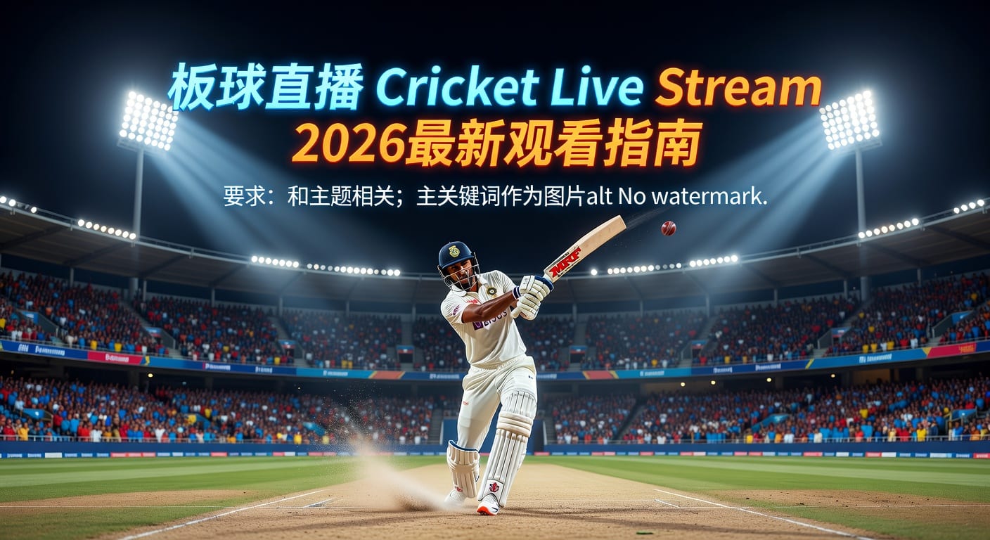 板球直播 Cricket Live Stream 2026观看指南
