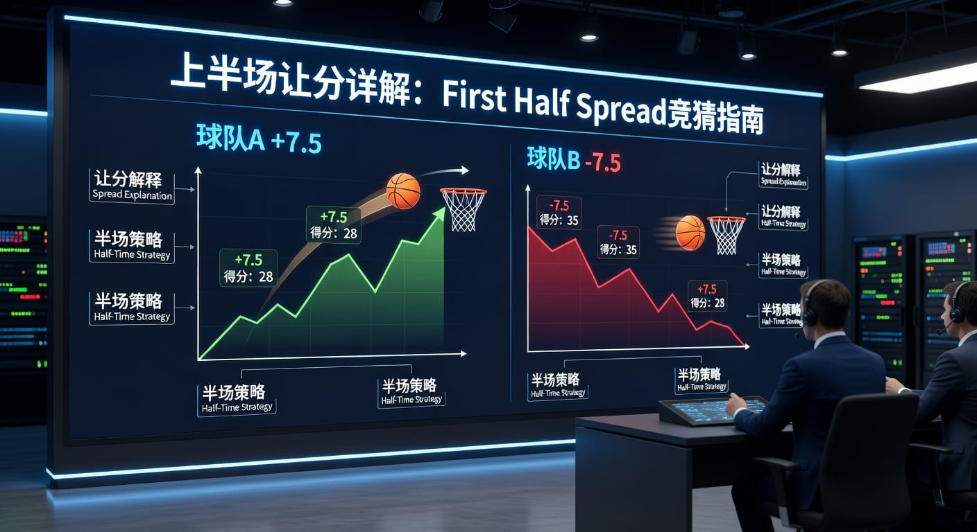 上半场让分 first half spread实战解析