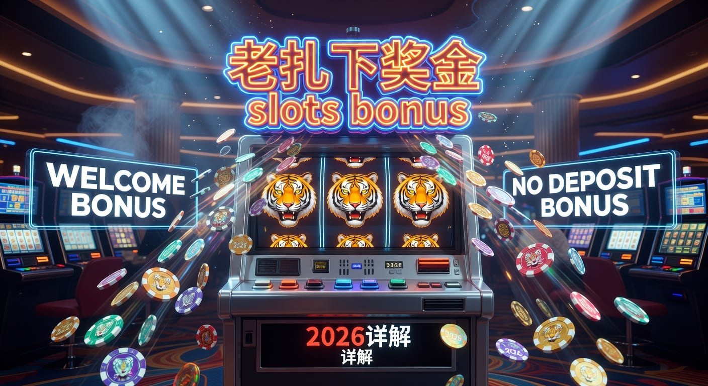 老虎机奖金指南：welcome bonus 与 no deposit bonus